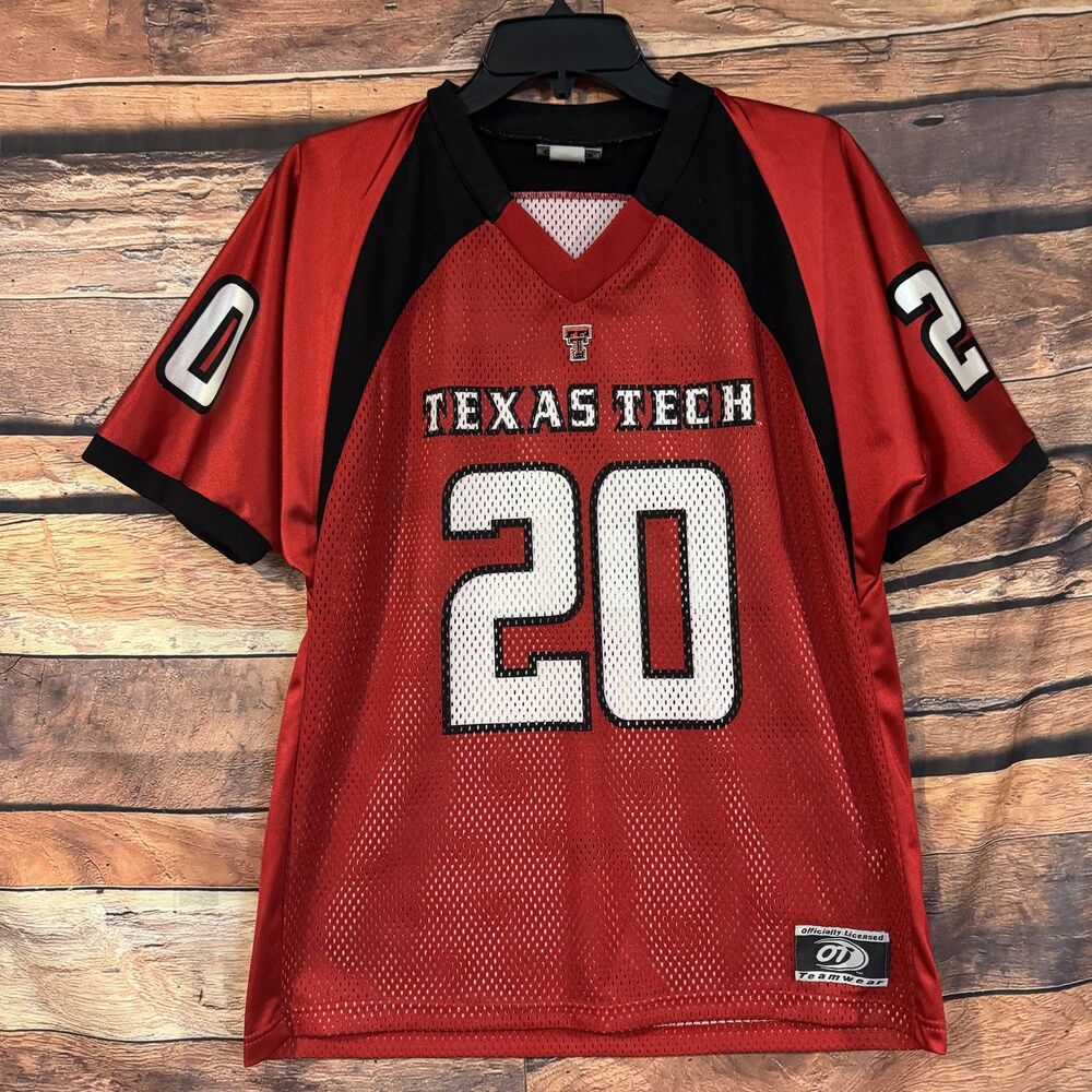 Texas Tech Red Raiders #20 OT Sports NCAA College Football Jersey Adult Small